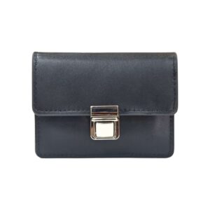 Flap Open - Card Organiser Wallet - Unisex Design - Black