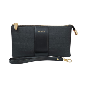 Classic Ladies Wallet - Multi Pocket Organised Design - Black