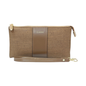 Classic Ladies Wallet - Multi Pocket Organised Design - Brown