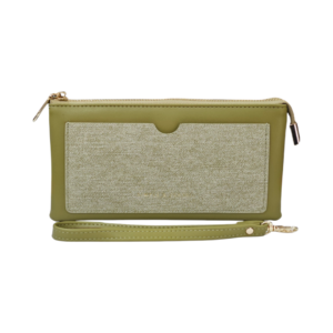 Multi Pocket Organised Design - Wallet for Ladies - Olive Green