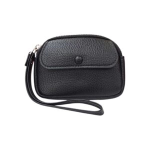 Mini Pouch cum Wallet for Her - Black