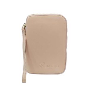 HAITAO Unisex Over Size Wallet cum Passport Holder - Must Have Travel Accessory - Cream Color