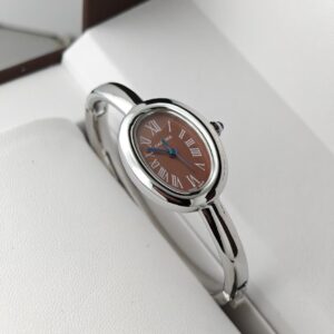 Cartier Wrist Watch for Her - Oval Dial with Kada Belt