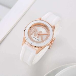 MK Wrist Watch for Her - Silicone Belt