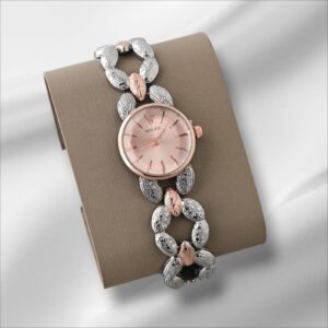 Rolex Wrist Watch for Her - Fancy Belt