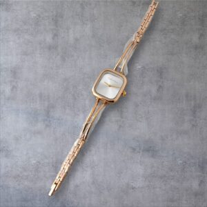 CK Wrist Watch for Her - Unique Metal Strap