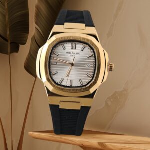 Patek Phillippe Wrist Watch for Him - Silicone Strap