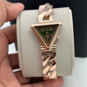 Guess Wrist Watch for Her - Fancy Chain Belt