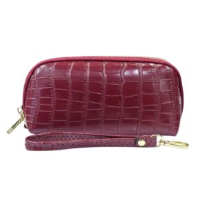 Wine Color - Multi Inner Partition Wallet for HER